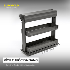 Giá gia vị nâng hạ điện Eurogold EMV2080 - 80cm ảnh 4