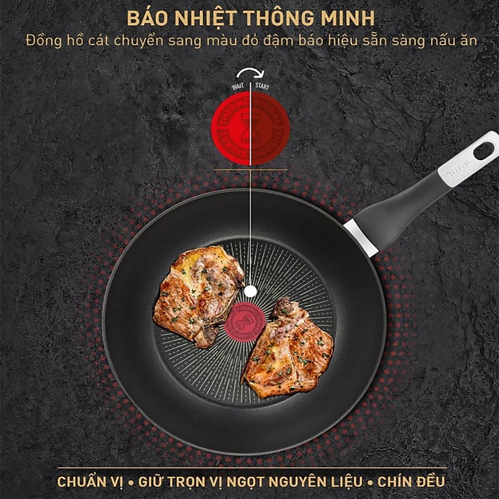 Chảo chiên sâu lòng Tefal Unlimited 28cm – ảnh 3