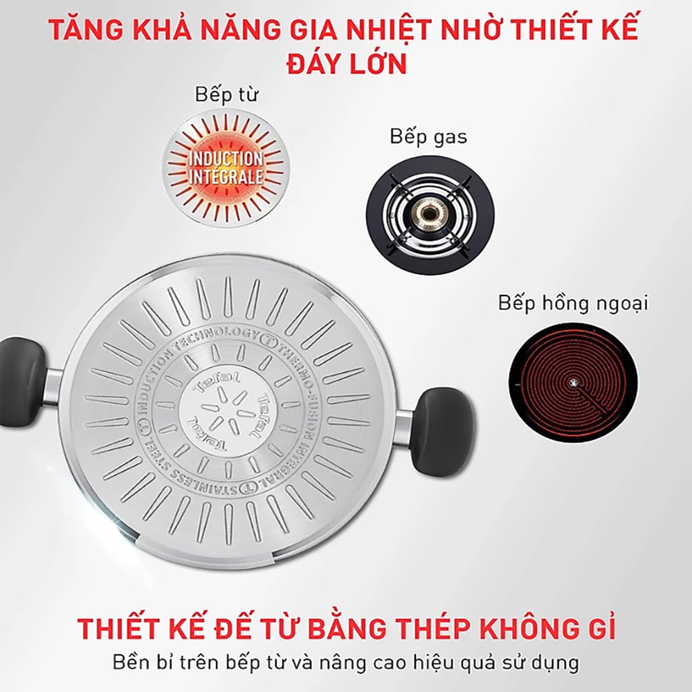 Nồi Tefal Primary 20cm E3084435 – ảnh 2