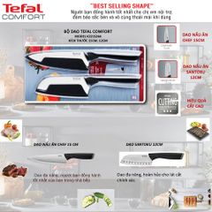 Bộ dao Tefal Comfort K221S244 15cm và 12cm