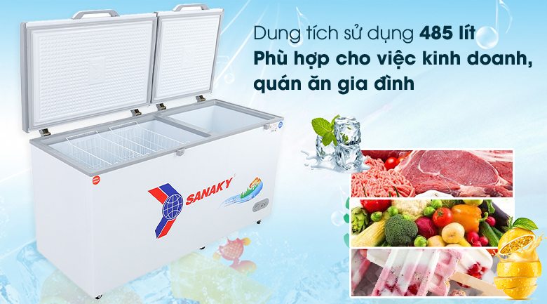Tủ đông Sanaky 485 lít VH-6699W1 – ảnh 8