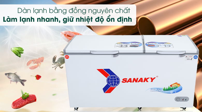 Tủ đông Sanaky 485 lít VH-6699W1 – ảnh 4