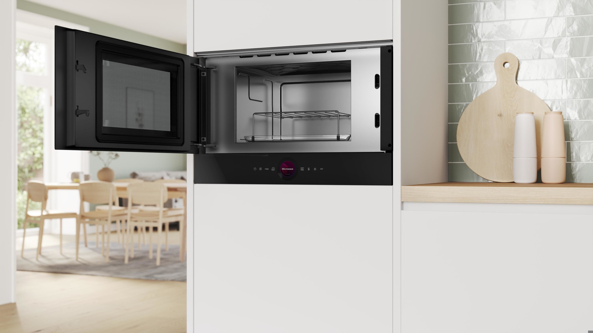 Lò vi sóng có nướng Bosch BEL7321B1 Serie 8