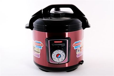 Nồi áp suất điện đa năng Sunhouse SHD1755 đỏ