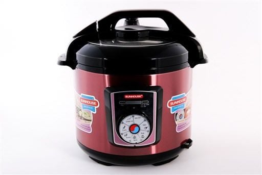Nồi áp suất điện đa năng Sunhouse SHD1755 đỏ