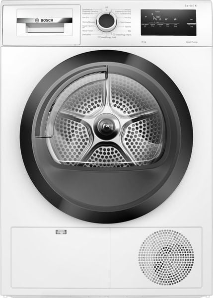 Máy sấy quần áo Bosch WTH85008SG bơm nhiệt 8kg Serie 4