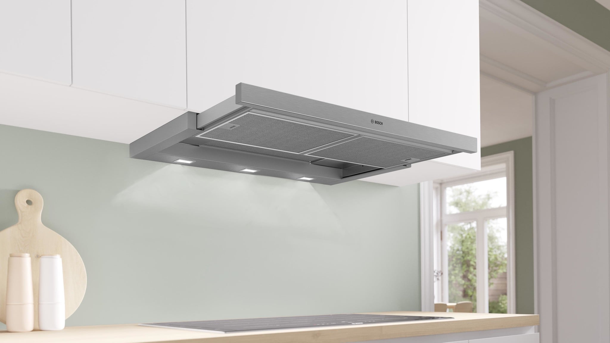 Máy hút mùi Bosch DFS097A51B âm tủ Serie 4 – ảnh 1