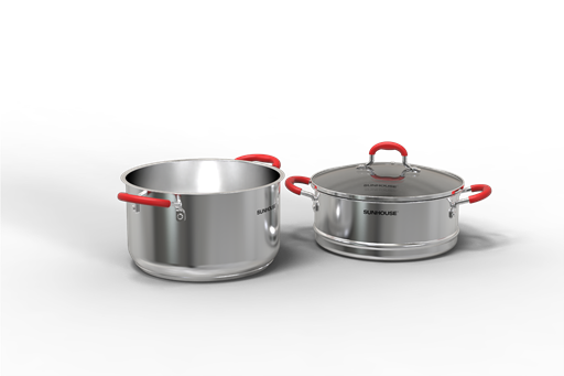 Bộ nồi xửng inox 5 đáy Sunhouse SHG507-28