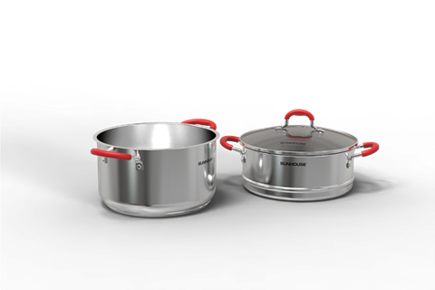 Bộ nồi xửng inox 5 đáy Sunhouse SHG507-28