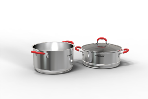 Bộ nồi xửng inox 5 đáy Sunhouse SHG507-28