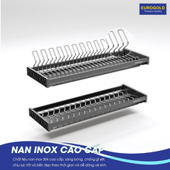 Giá bát cố định Eurogold EPV8060 - Inox SUS304, nan Oval, 60cm ảnh 2