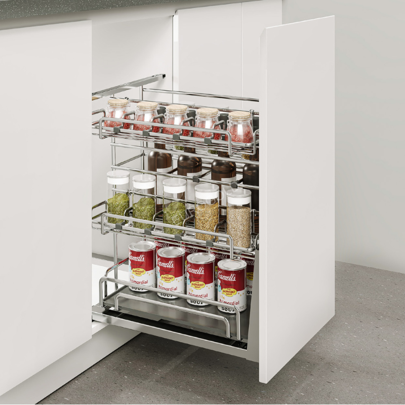 Giá gia vị đa năng Eurogold EPV3030F - Inox SUS304, nan Oval, 30cm