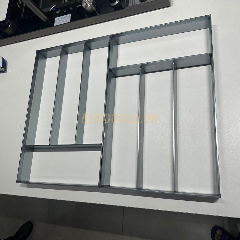 Khay chia nhôm phay xước Eurogold ETA0175100 – ảnh 2