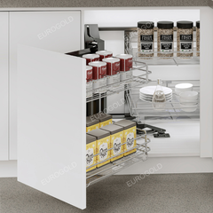 Giá góc liên hoàn Eurogold EPS101 - Inox SUS304, 90cm, trái ảnh 2
