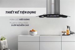 Máy hút mùi kính cong Sunhouse SHB6626 ảnh 4