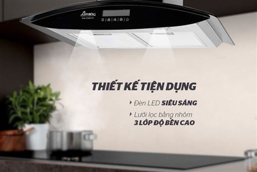 Máy hút mùi kính cong apex APB6680-70C – ảnh 5