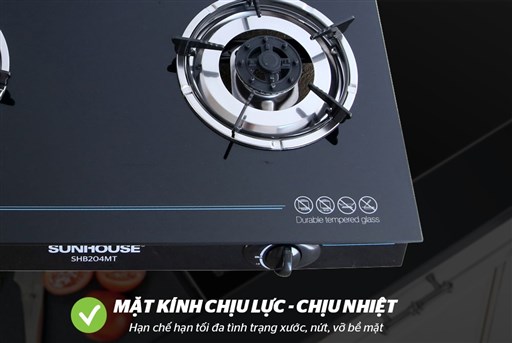 Bếp gas dương kính Sunhouse SHB204MT – ảnh 4