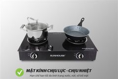 Bếp gas dương kính Sunhouse SHB3366MT ảnh 4