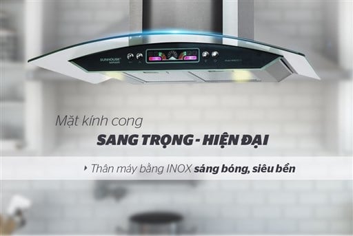 Máy hút mùi kính cong Sunhouse Mama MMB6707-70 – ảnh 3