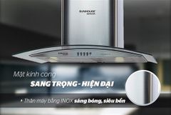 Máy hút mùi kính cong Sunhouse Mama MM6719-70 ảnh 3
