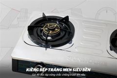 Bếp gas dương mặt inox Sunhouse Mama MMB0983 ảnh 3