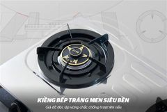 Bếp gas dương mặt inox Sunhouse Mama MMB0986 ảnh 3