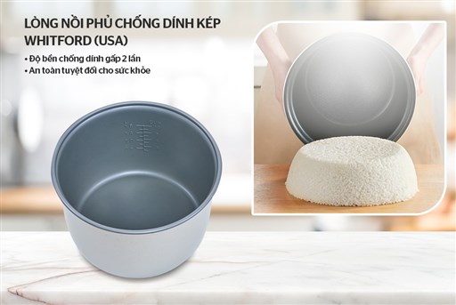 Nồi cơm điện 1.8L Sunhouse SHD8616 – ảnh 3