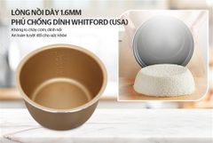 Nồi cơm điện 1L Sunhouse SHD8208C ảnh 3