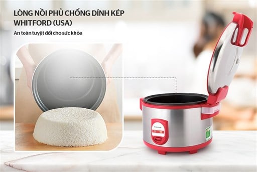 Nồi cơm điện 5.6L Sunhouse SH866 – ảnh 3