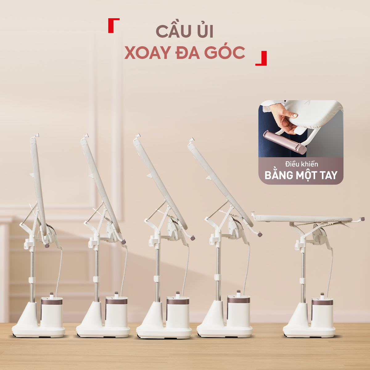 Bàn ủi hơi nước đứng Tefal IXEO Vision QT1811E0 – ảnh 8