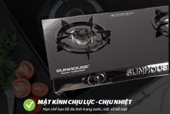 Bếp gas dương kính Sunhouse SHB203MT ảnh 3