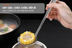 Muôi vá múc canh 290 inox Sunhouse KS-LA290I ảnh 8