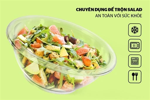 Bát trộn salad biozone 900ML KB-MI900S – ảnh 2