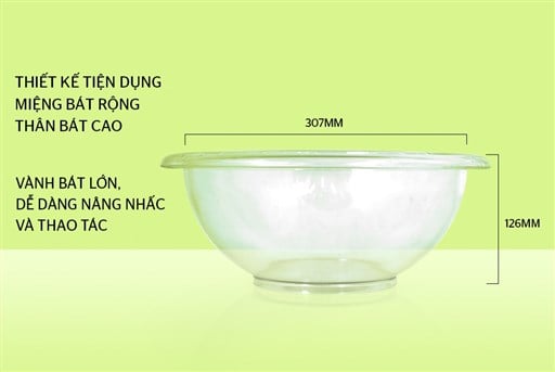 Bát trộn salad biozone 5000ML KB-MI5000S – ảnh 2