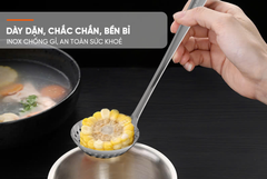 Muôi vá thủng 290 inox Sunhouse KS-SL290I ảnh 8