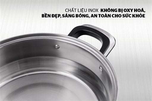 Nồi lẩu inox 1 đáy Sunhouse SHL26 – ảnh 3