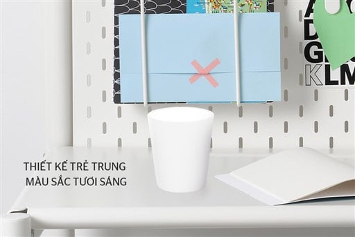 Cốc cách nhiệt 2 lớp biozone KB-CU310PW màu trắng – ảnh 2