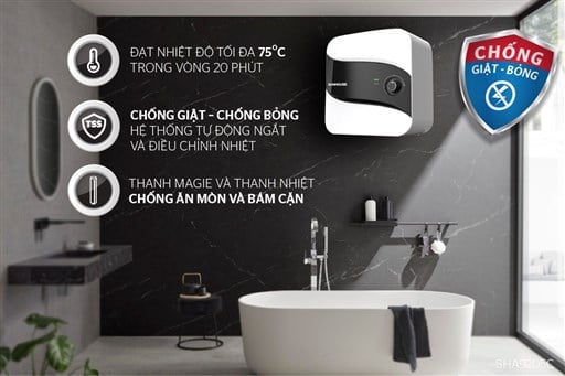 Bình nước nóng 20L Sunhouse SHA9205C – ảnh 3