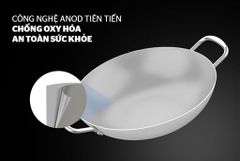 Chảo bầu anod Sunhouse SWP22B ảnh 2
