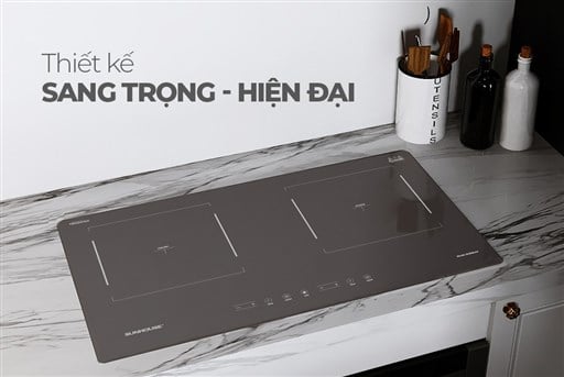 Bếp đôi điện từ Sunhouse SHB98-HP – ảnh 2