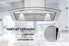 Máy hút mùi kính cong Sunhouse SHB6629-70C ảnh 4