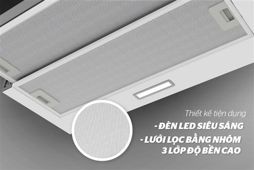 Máy hút mùi âm tủ Sunhouse SHB6128 SHB6128MT – ảnh 2