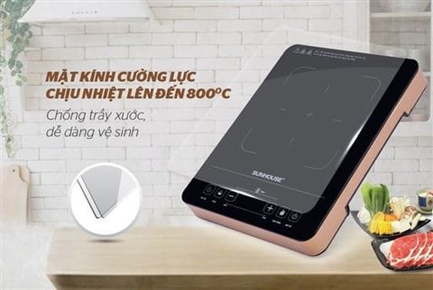 Chi tiết thiết kế Bếp hồng ngoại Sunhouse SHD6015 – ảnh 3