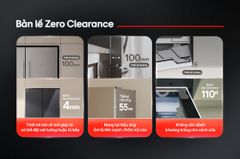 Tủ lạnh LG French Door âm tường màu đen 580L F56BG ảnh 2