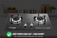 Bếp gas âm kính Sunhouse Mama MMB6632 ảnh 3