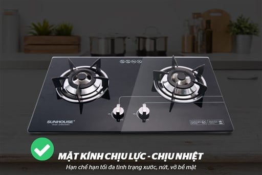 Bếp gas âm kính Sunhouse SHB5546MT – ảnh 3