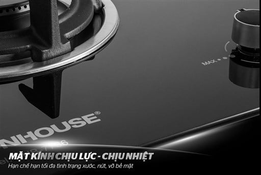 Bếp gas âm kính Sunhouse SHB7736 – ảnh 3