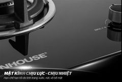 Bếp gas âm kính Sunhouse SHB7736 ảnh 3