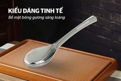 Bộ 2 thìa muỗng canh 165 inox Sunhouse KS-S2PO165I ảnh 2
