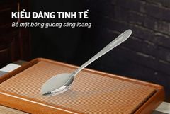 Bộ 2 thìa muỗng cafe 130 inox Sunhouse KS-S2PO130I ảnh 2